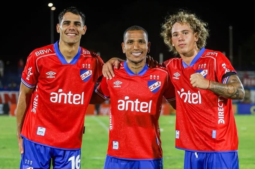 Otero é um dos atletas do Nacional Foto: Divulgação / Nacional