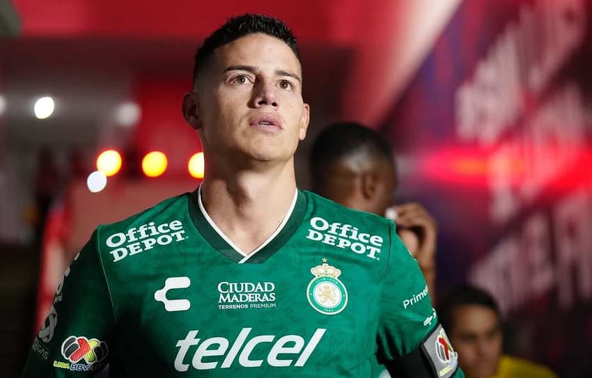 James Rodríguez é um dos líderes do elenco do León