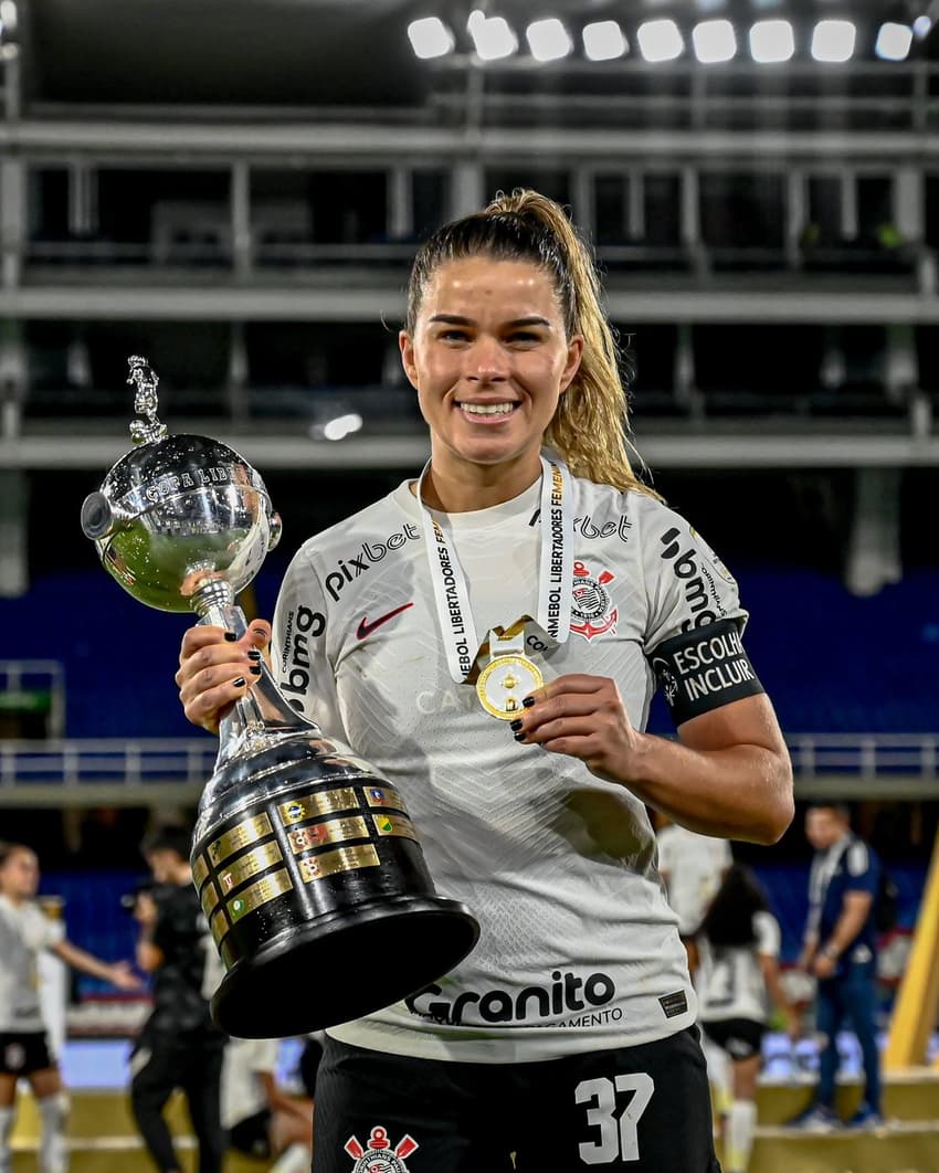 O Corinthians foi campeão pela quinta vez em sua história; confira os maiores campeões da Libertadores Feminina (Foto: Reprodução / Instagram: libertadoresfem)