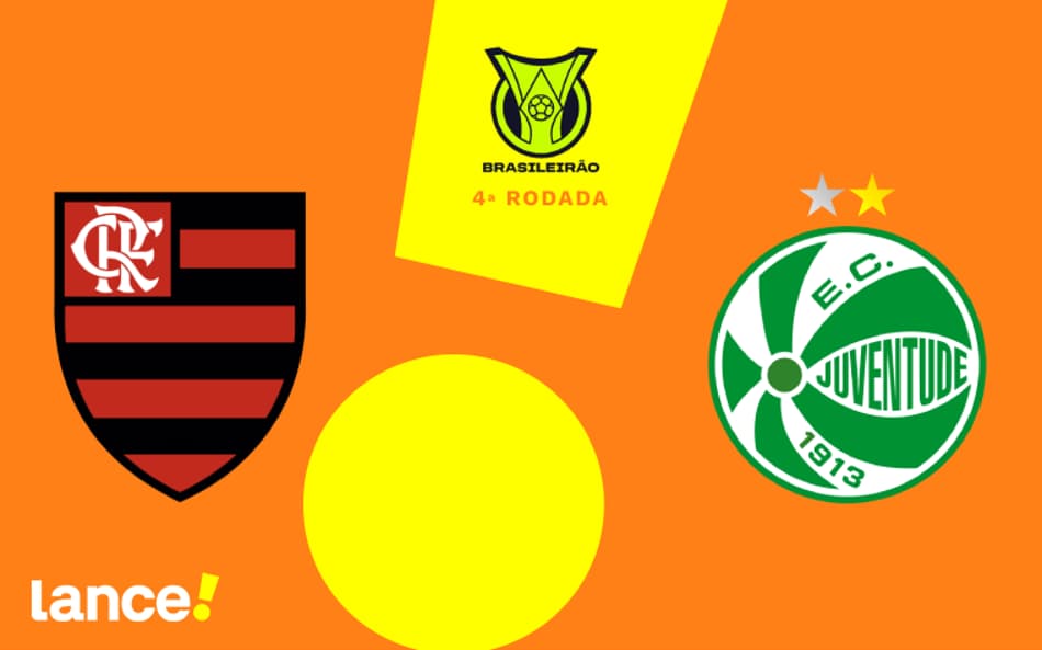 Flamengo x Juventude: onde assistir e prováveis escalações do jogo pelo Brasileirão