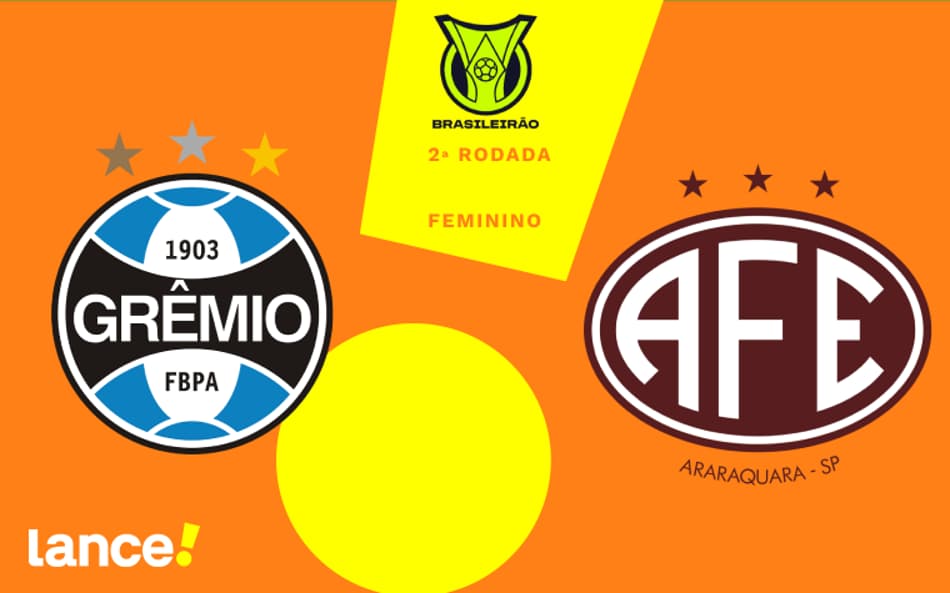 Grêmio x Ferroviária: onde assistir, horário e prováveis escalações do Brasileirão Feminino