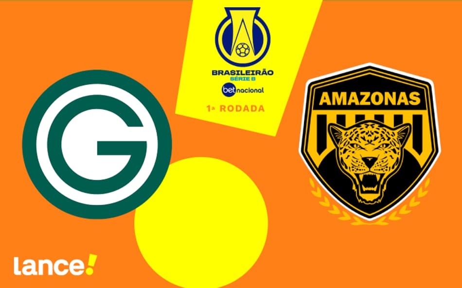 Goiás x Amazonas: onde assistir, horário e prováveis escalações pelo Brasileirão Série B