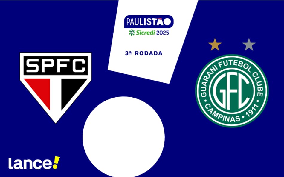 São Paulo x Guarani: onde assistir, horário e escalações do jogo pelo Campeonato Paulista