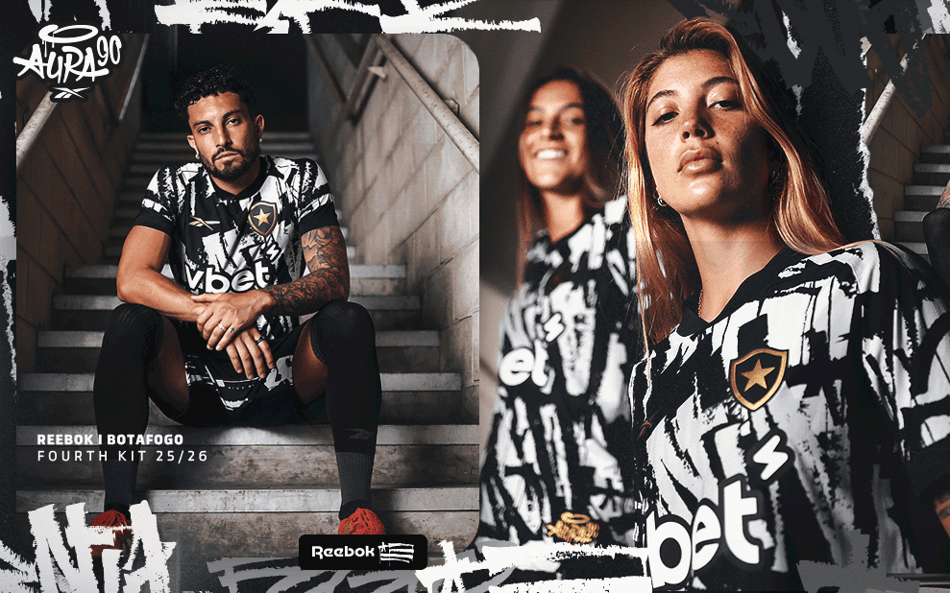Botafogo lança novo uniforme inspirado na arte do grafite; veja