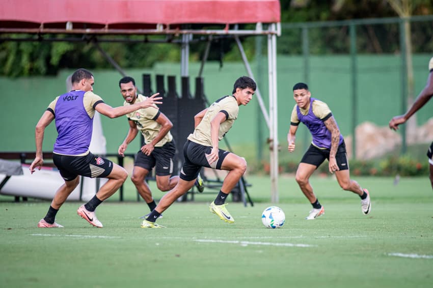 Treino de reapresentação do Vitória Foto: Victor Ferreira / EC Vitória