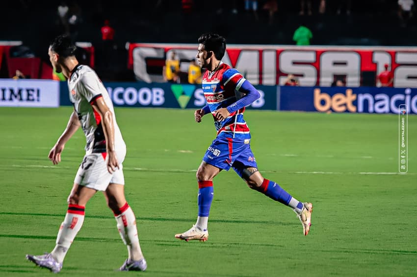 Partida entre Vitória e Fortaleza, pelo Brasileirão (Foto: Matheus Amorim/Fortaleza EC)