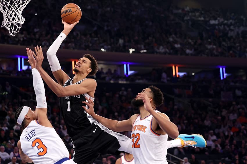 Wembanyama - San Antonio Spurs x New York Knicks - NBA