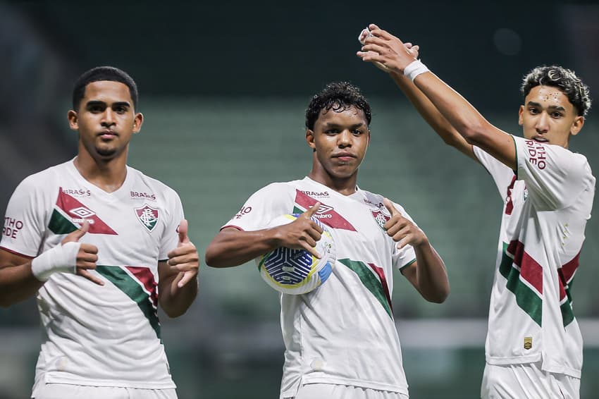 Wesley Natã é o primeiro da geração 2008 a ser relacionado pelo profissional do Fluminense (Foto: Leonardo Brasil/FFC)
