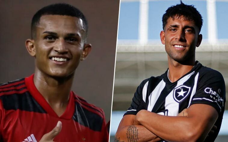Wesley (Flamengo) x Di Plácido (Botafogo) Wesley (Flamengo) x Di Plácido (Botafogo)