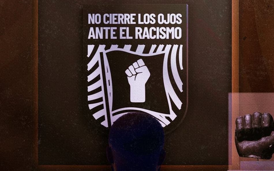 Bahia e Internacional fazem campanha contra o racismo em jogo da Libertadores