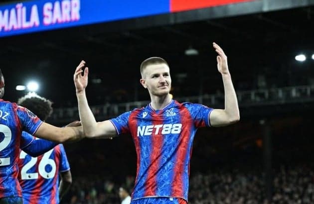 Adam Wharton é um dos destaques do Crystal Palace, apesar de lesão que o deixou fora por bastante tempo (Foto: Divulgado/Instagram)