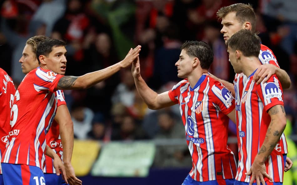 Julián Álvarez brilha, e Atlético de Madrid vence clube de Ronaldo em La Liga