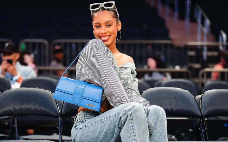 Namorada brasileira de jogador dos Knicks viraliza como influencer de NBA