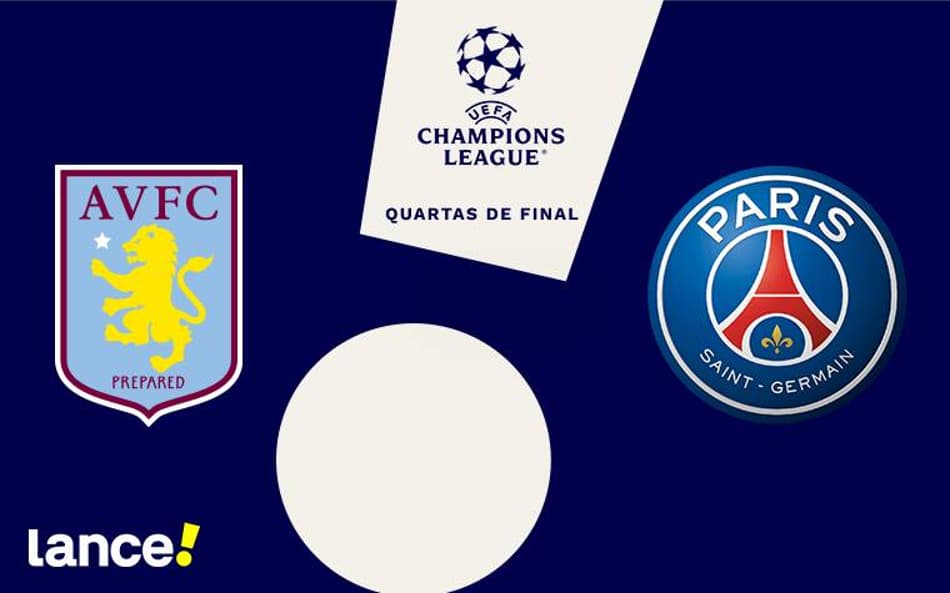 Aston Villa x PSG: onde assistir, horário e prováveis escalações para o jogo pela Champions League
