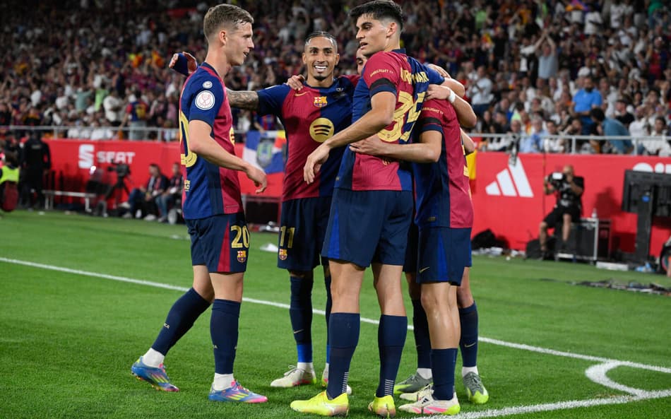 Gol de titular do Barcelona contra o Real Madrid viraliza: ‘Discípulo de Messi’
