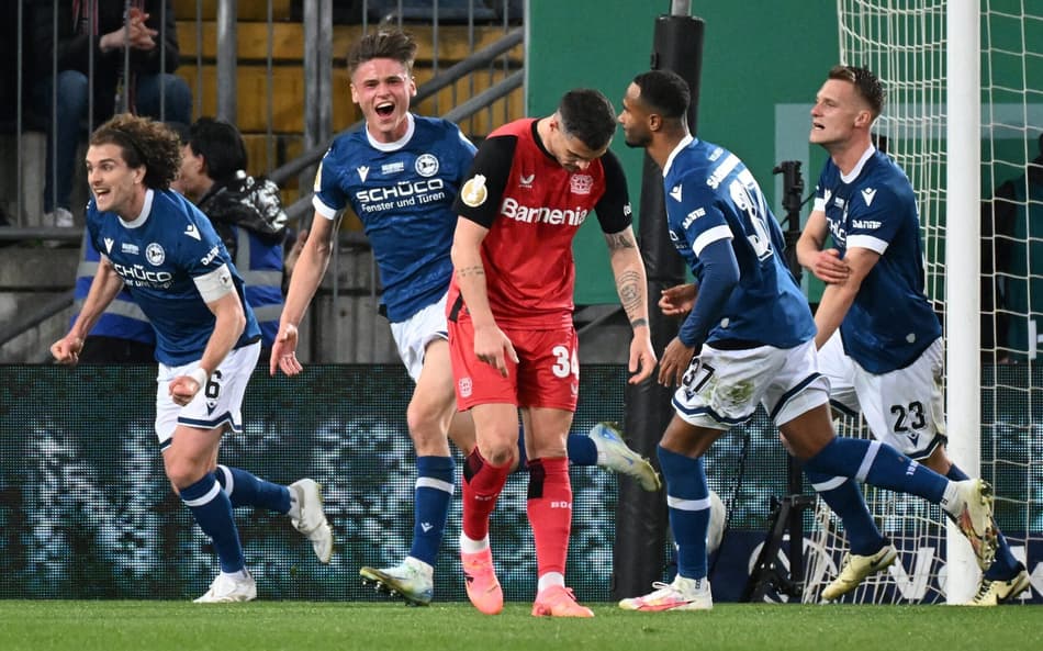 Bayer Leverkusen é eliminado por time de terceira divisão na Copa da Alemanha