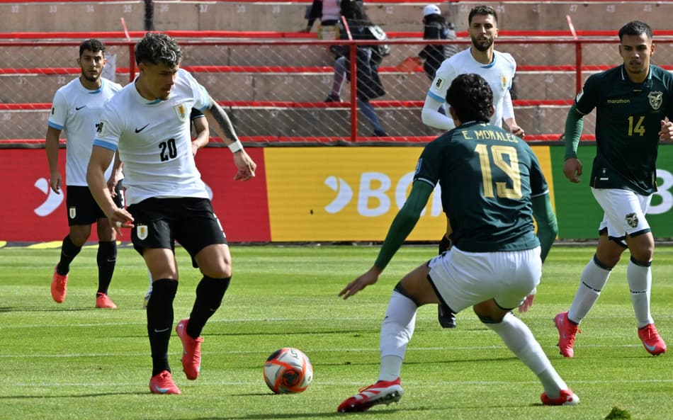 Sem gols, Bolívia e Uruguai empatam pelas Eliminatórias Sul-Americanas