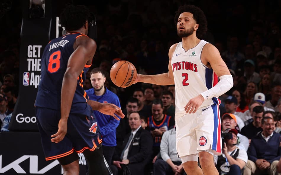 Para empatar, Pistons derrota Knicks em jogo agitado nos playoffs da NBA