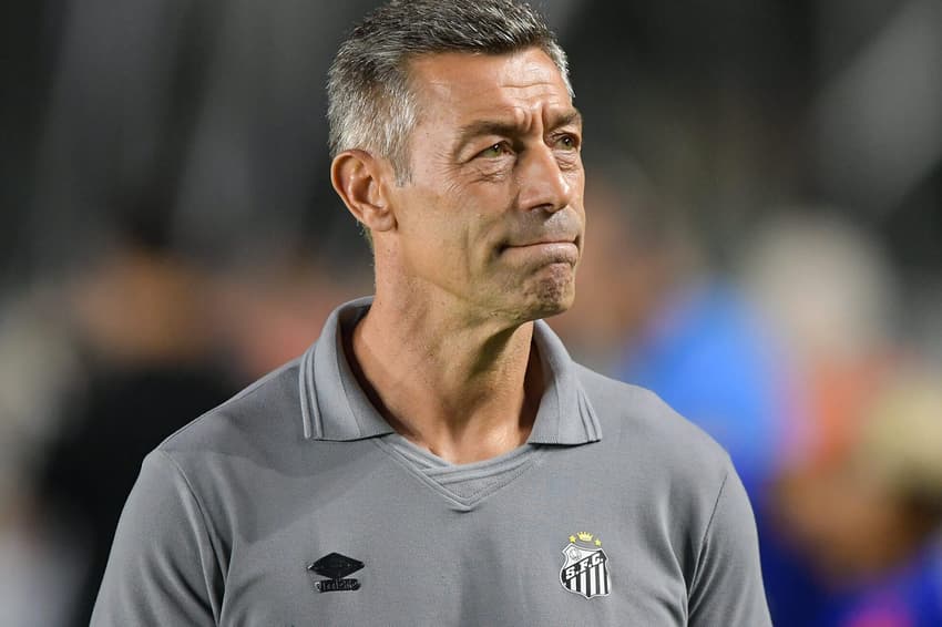 Pedro Caixinha - Vasco x Santos - Brasileirão