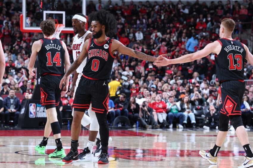 2025 SoFi Play-In Tournament – Miami Heat v Chicago Bulls