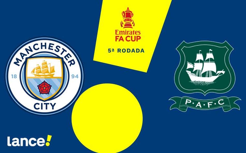 Manchester City x Plymouth Argyle: onde assistir, horário e escalações do jogo pela FA Cup