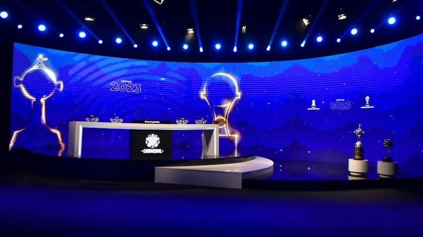 Sorteio Conmebol - Libertadores e Sul-Americana