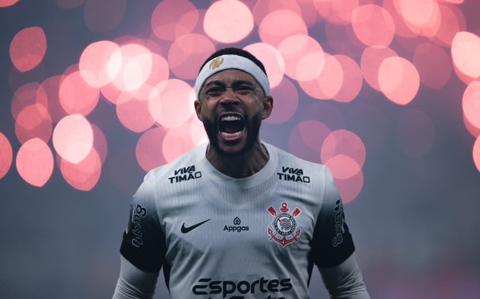 Contra o Vasco, Memphis busca acabar com maior seca de gols pelo Corinthians