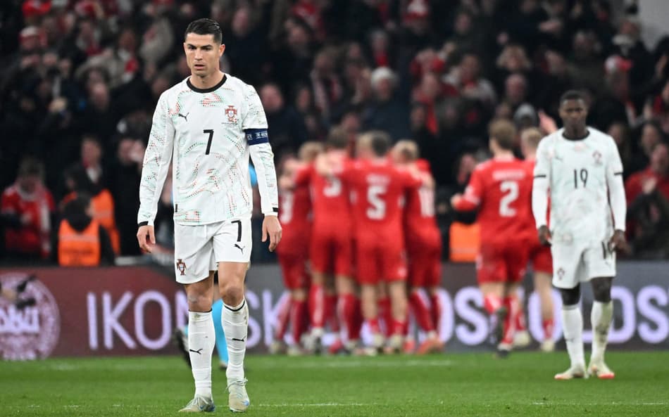 Cristiano Ronaldo fala sobre comemoração de atacante dinamarquês