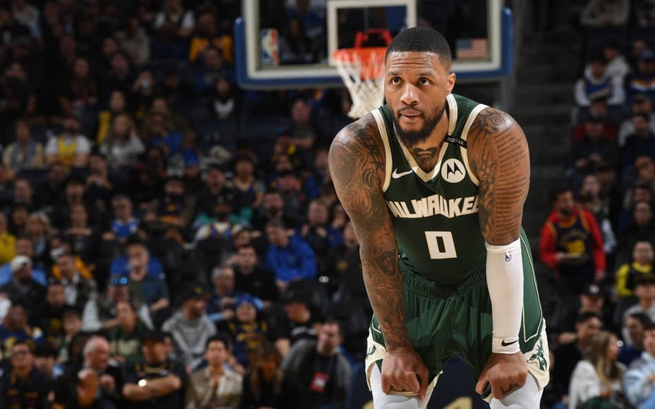 Damian Lillard desfalca Milwaukee Bucks e pode estar fora da NBA 2024/25