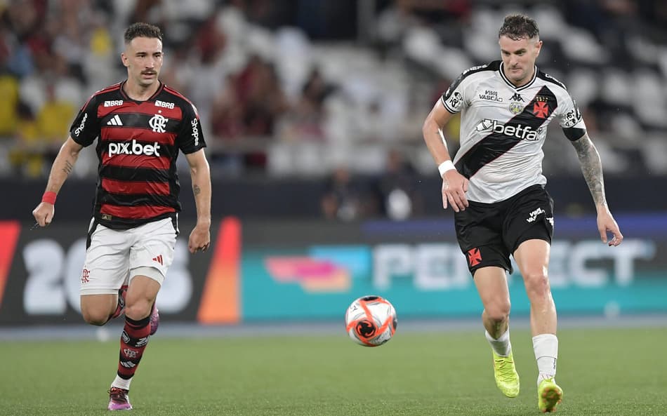 Clássico no Brasileirão: Vasco e Flamengo escolhem estádio para o duelo