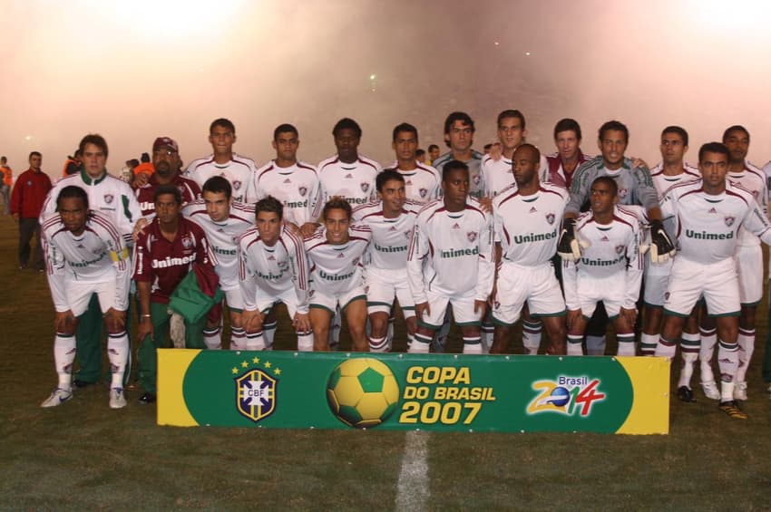 Elenco do Fluminense na Copa do Brasil de 2007