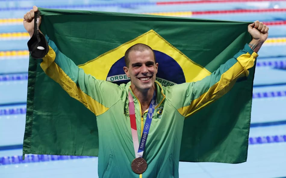 Bruno Fratus convoca nadadores para LA 2028: ‘Vamo pra Olimpíada?’