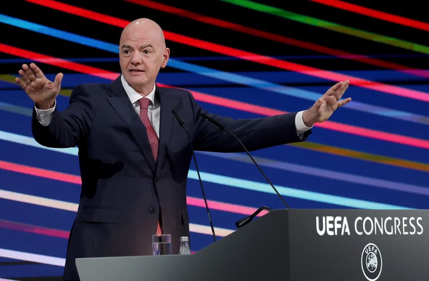 Gianni Infantino confirmou sedes da Copa do Mundo Feminina