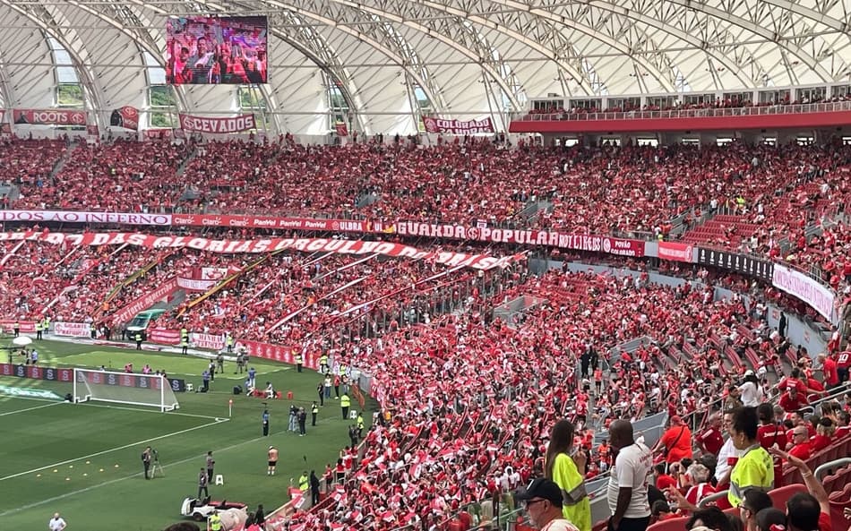 Internacional divulgou serviço para a partida contra o Cruzeiro