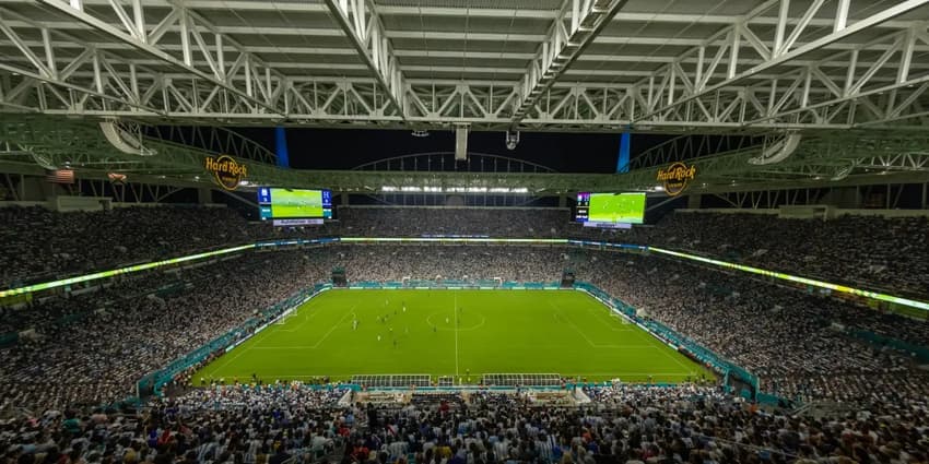Hard Rock Stadium na final da Copa América de 2024 (Foto: Divulgação/Conmebol)