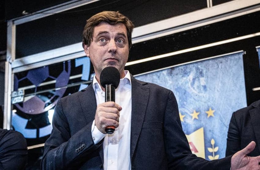 Ignacio Alonso, presidente da Associação Uruguaia de Futebol. (Foto: Divulgação/AUF)