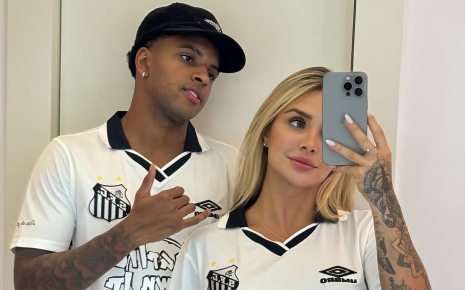 Namorada de Rodrygo abre o jogo sobre relacionamento: ‘Passei por poucas e boas’