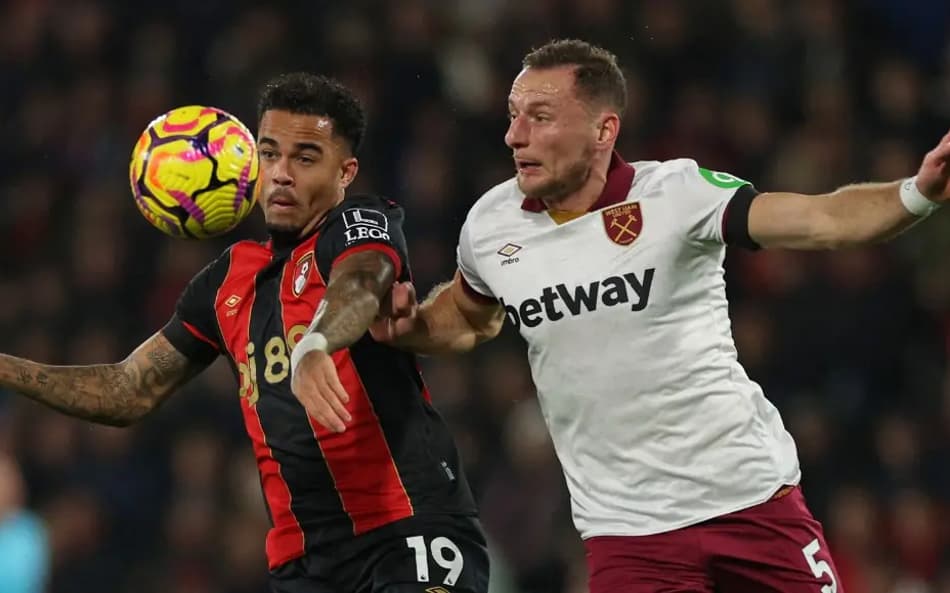 West Ham x Bournemouth: onde assistir, horário e escalações de jogo pela Premier League