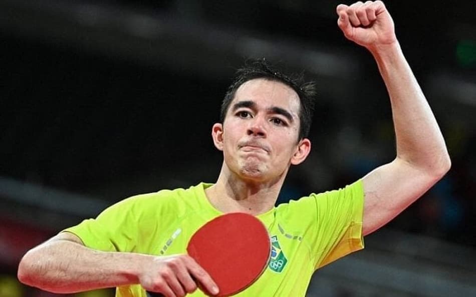 Hugo Calderano fatura bolada após final da Copa do Mundo de tênis de mesa