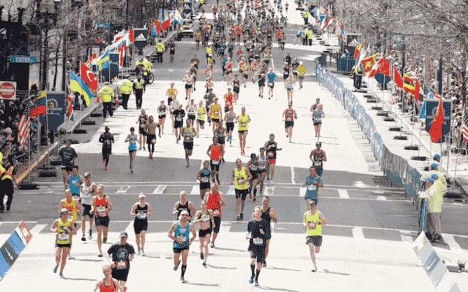 Maratona de Boston, essa jovem senhora de 129 anos, renasce!