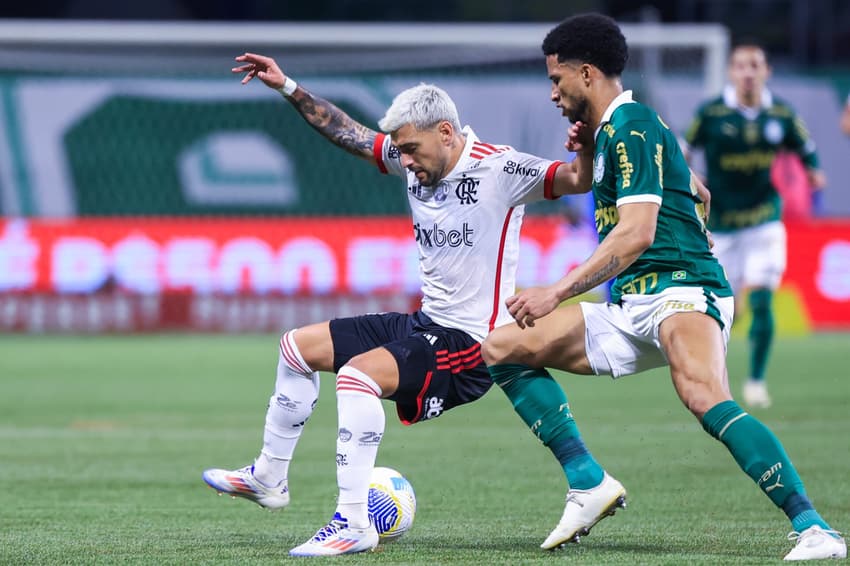 Palmeiras e Flamengo fazem reedição das oitavas da Copa do Brasil contra o Flamengo. Foto: Marcello Zambrana/AGIF