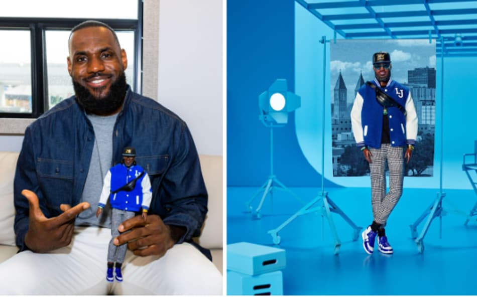 LeBron James anuncia parceria com a Barbie e se transforma em Ken