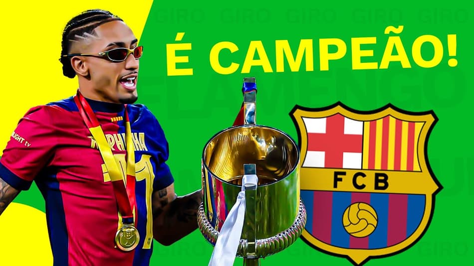 VISCA! BARCELONA DERROTA REAL MADRID NA PRORROGAÇÃO E É CAMPEÃO! - GIRO DE NOTÍCIAS