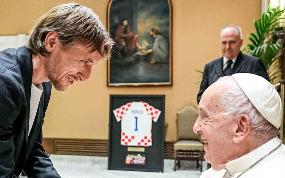 Papa Francisco deu lição de vida para Modric e seleção da Croácia; relembre