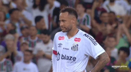 neymar reação