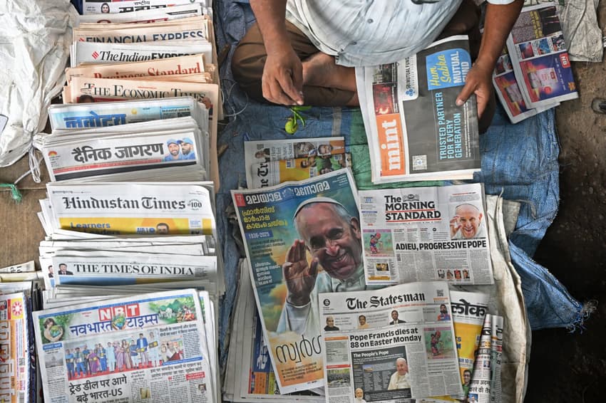 INDIA-VATICAN-RELIGION-POPE