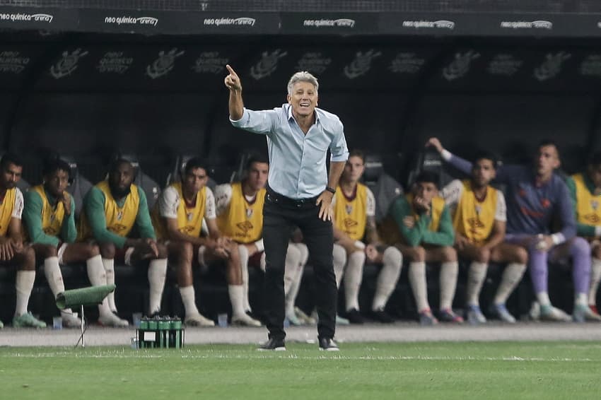 Renato Gaúcho em Corinthians x Fluminense