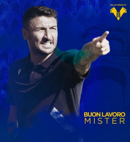 FECHADO - O Hellas Verona anunciou a chegada do técnico Salvatore Bocchetti. O treinador italiano chega com a missão de resgatar o clube, que está em 18º na Série A. FECHADO - O Hellas Verona anunciou a chegada do técnico Salvatore Bocchetti. O treinador italiano chega com a missão de resgatar o clube, que está em 18º na Série A.