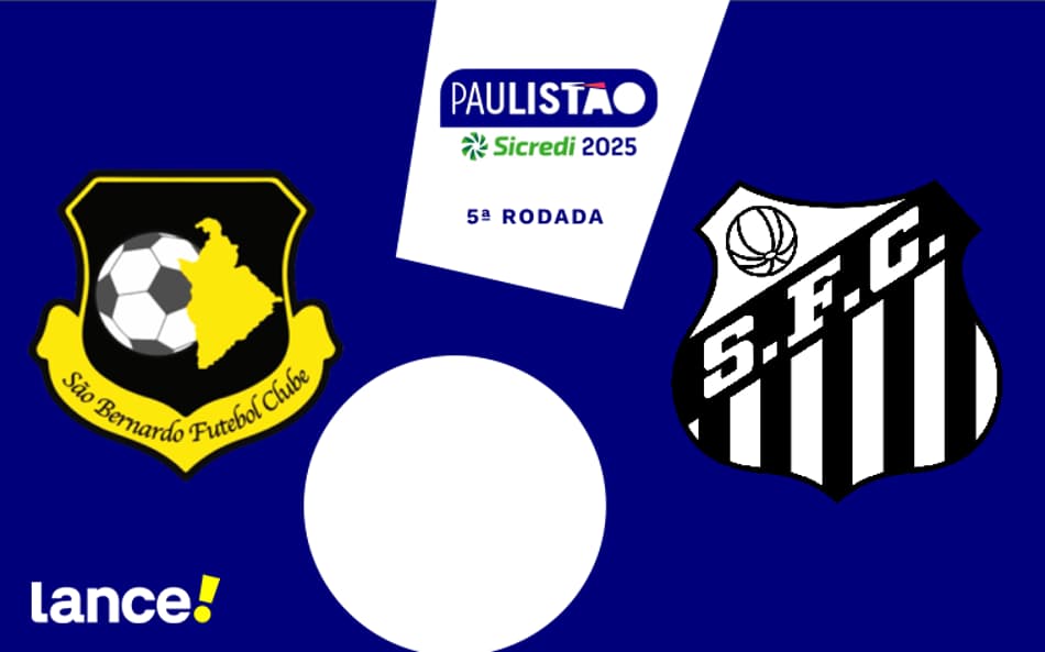 São Bernardo x Santos: onde assistir, horário e escalações do jogo pelo Campeonato Paulista