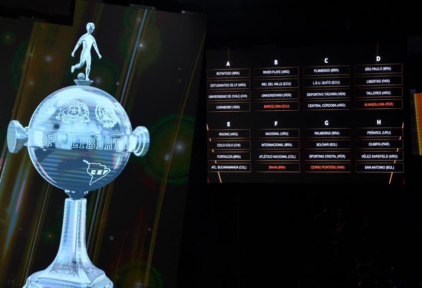 Conmebol sorteia os grupos da Libertadores 2025